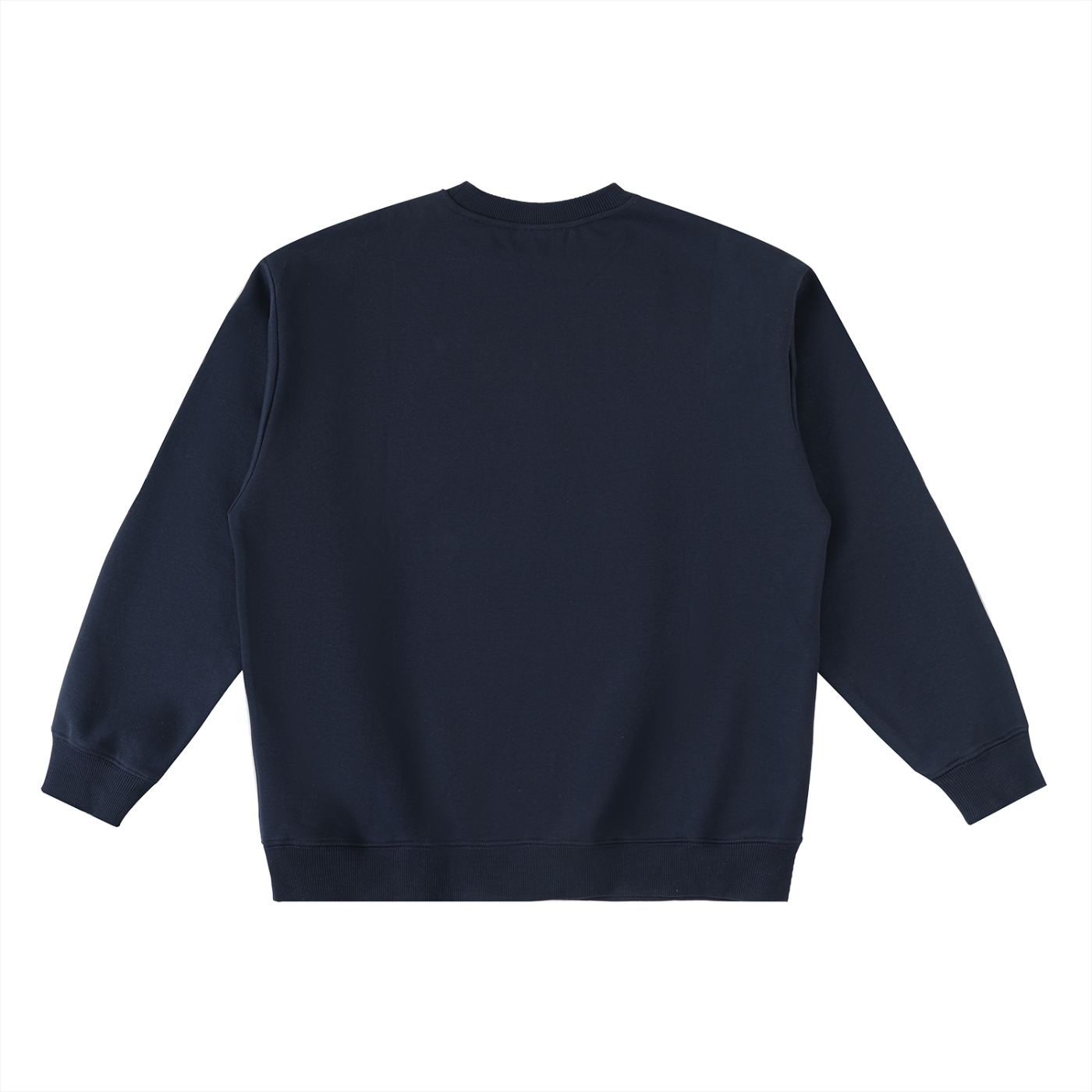 Oversized Crewneck Taped Sweatshirt "Purple Sativa"