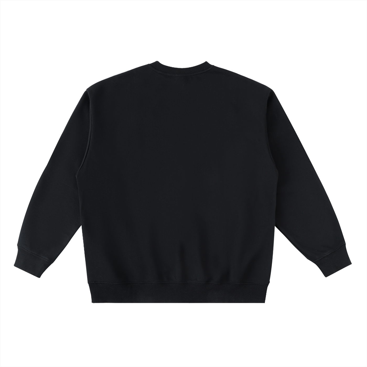 Oversized Crewneck Taped Sweatshirt "Purple Sativa"