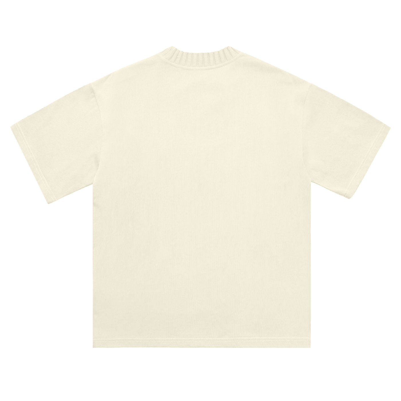 Heavyweight Knitted Round Neck T-Shirt "Holiday Everyday"